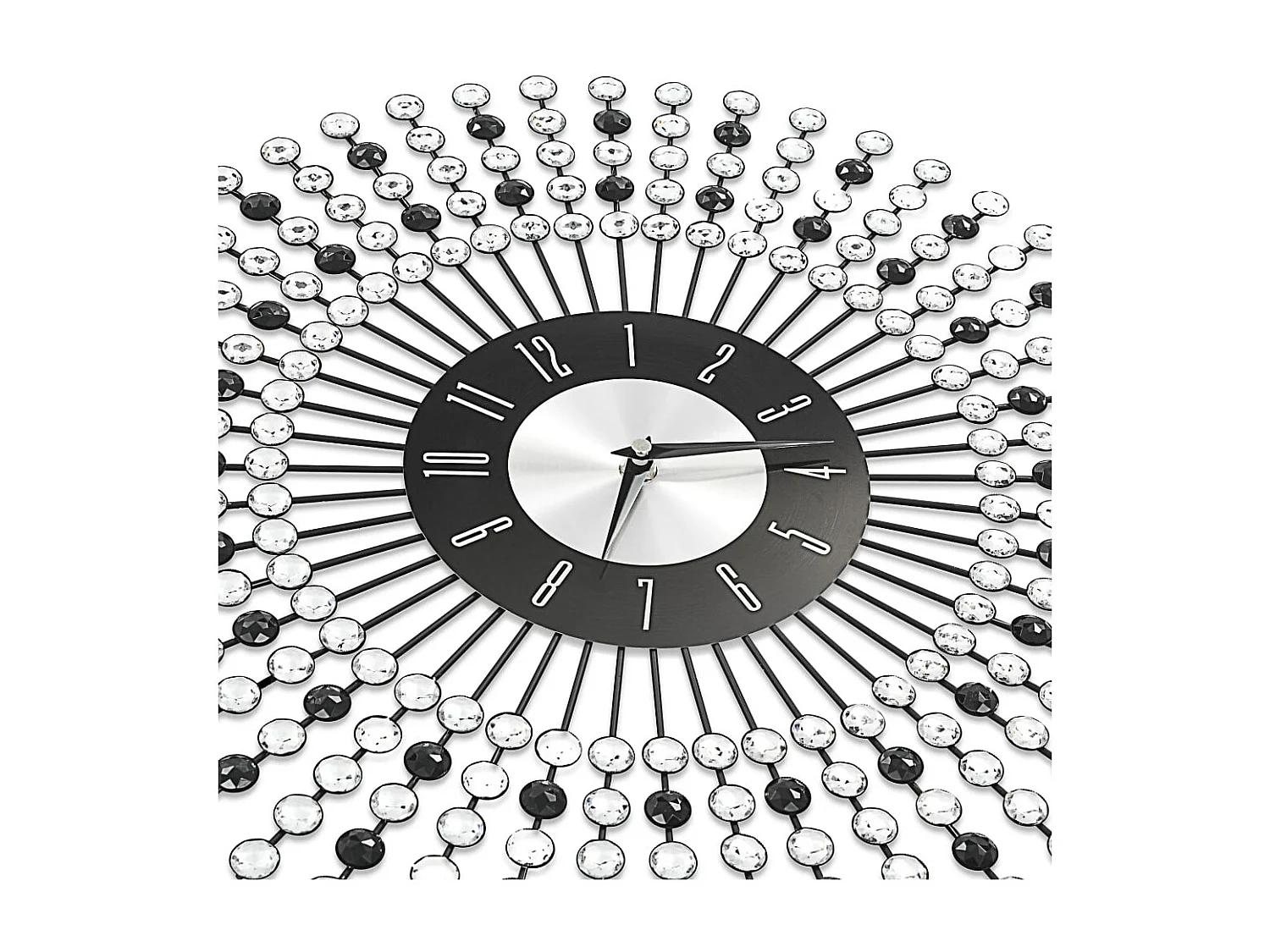 Horloge murale Métal 43 cm Noir WVGQ2631