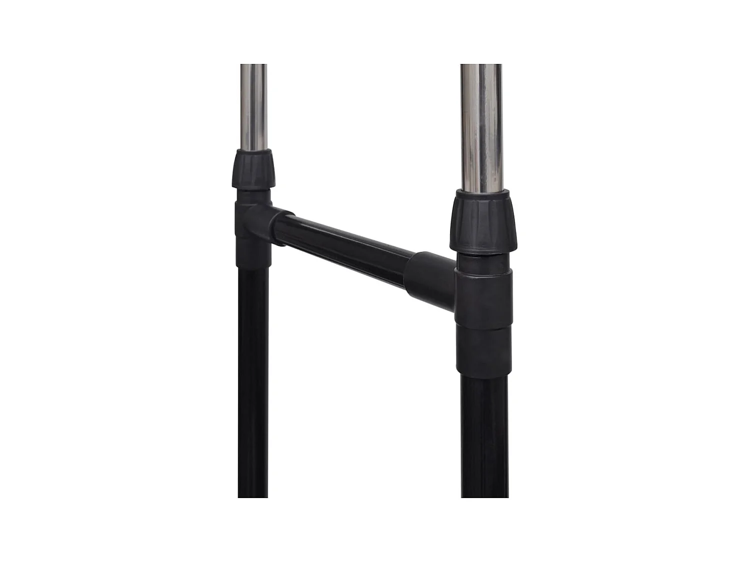 Cabides para roupas ajustáveis com 2 varões 2 pcs PT427852