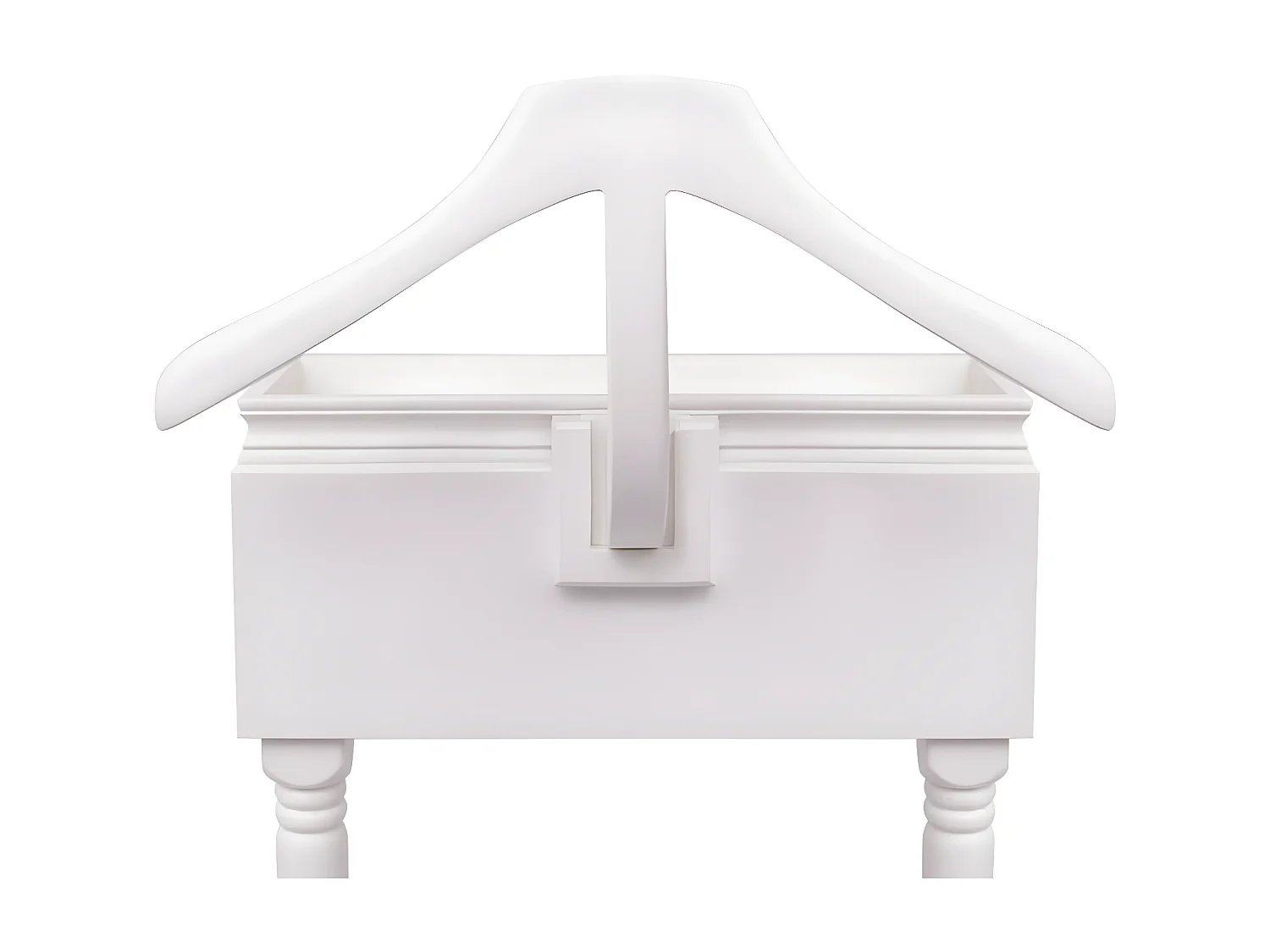 Portant à vêtements avec armoire Bois Blanc WVGQ9361