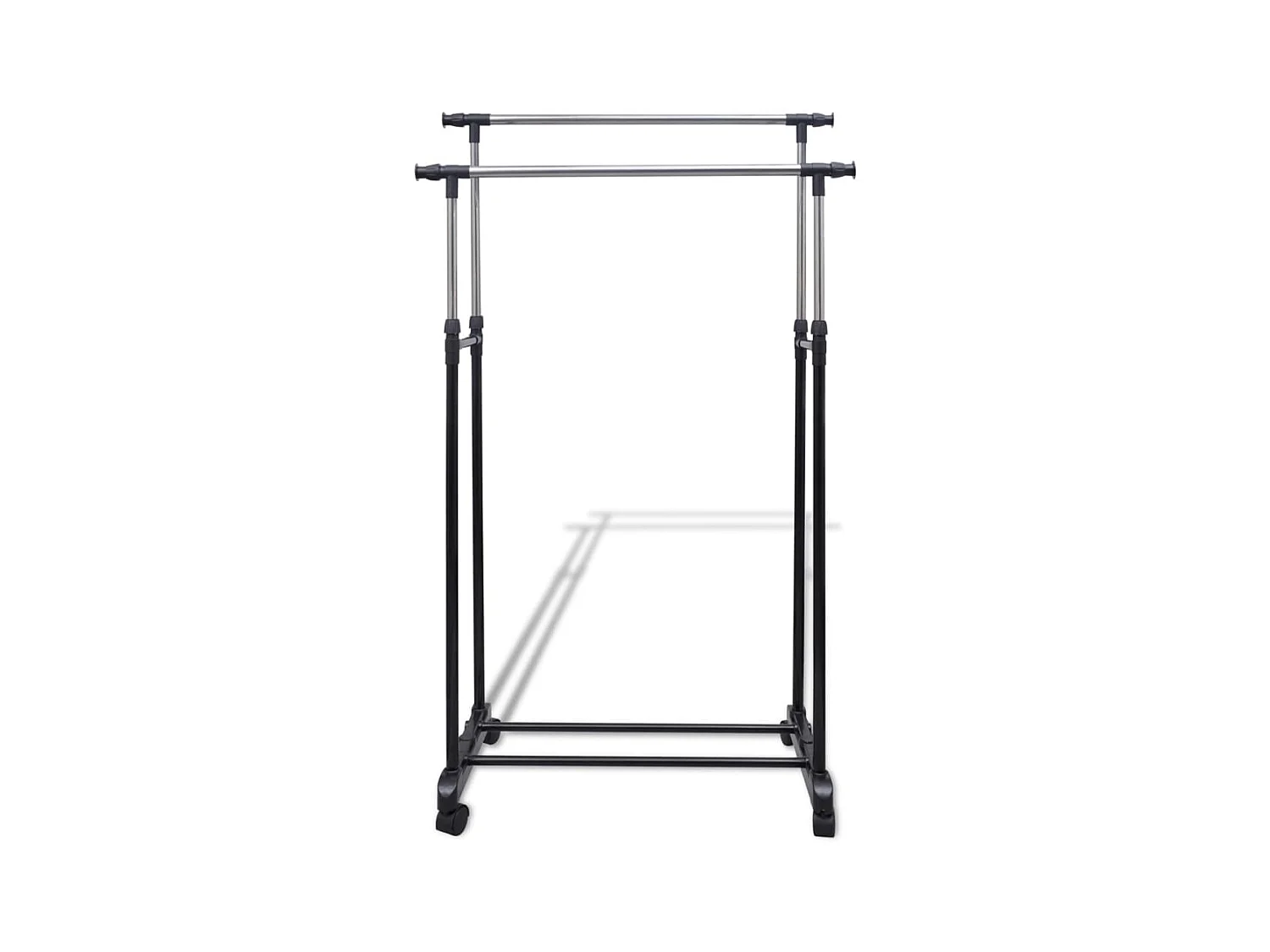 Port-manteau réglable 4 roulettes 2 rails d'accrochage WVGQ7989