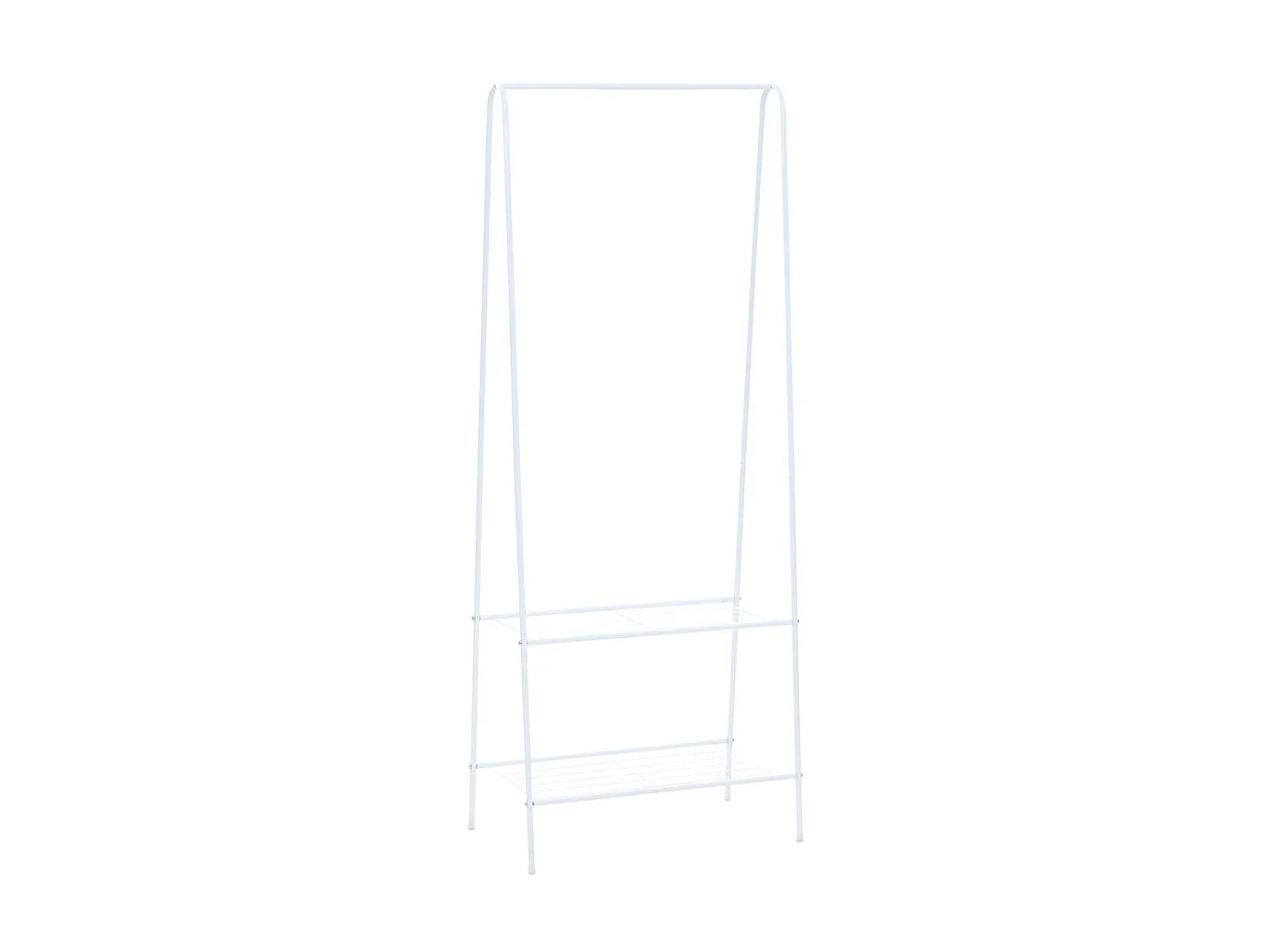 Suporte para roupas 59x35x150 cm branco PT628223
