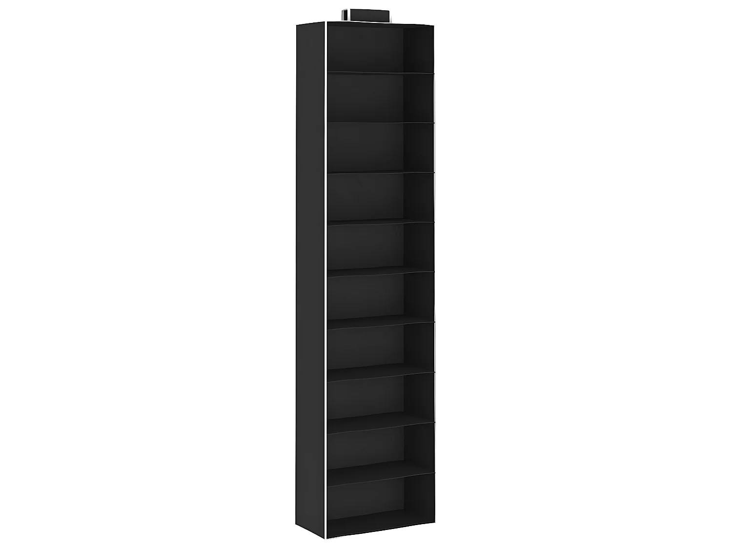 Étagères suspendues de rangement 2 pcs 10 niveaux Tissu WVGQ6354