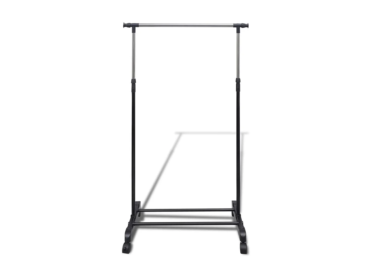 Porte-manteaux réglables 2 pcs 1 rail d'accrochage WVGQ7442