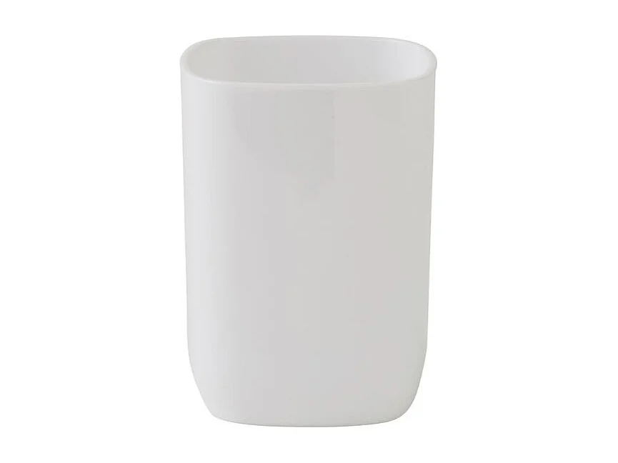 Set salle de bain 4 pièces uni en bambou blanc