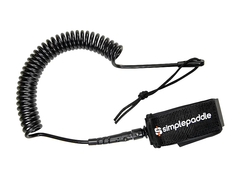 Leash spirale Simple Paddle 10' / 305 cm pour Stand Up Paddle - Universel