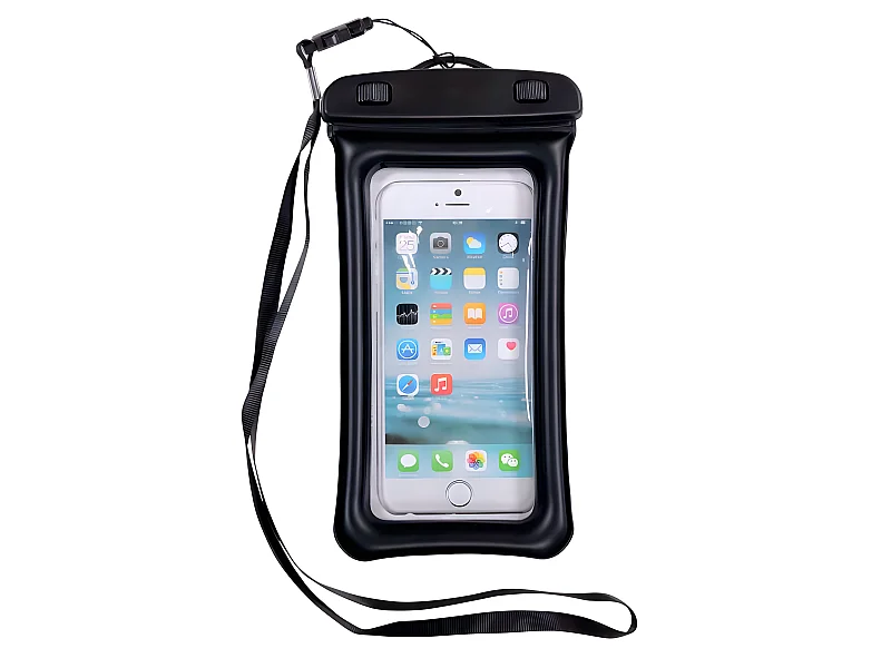 Pochette étanche pour téléphone portable - Noir