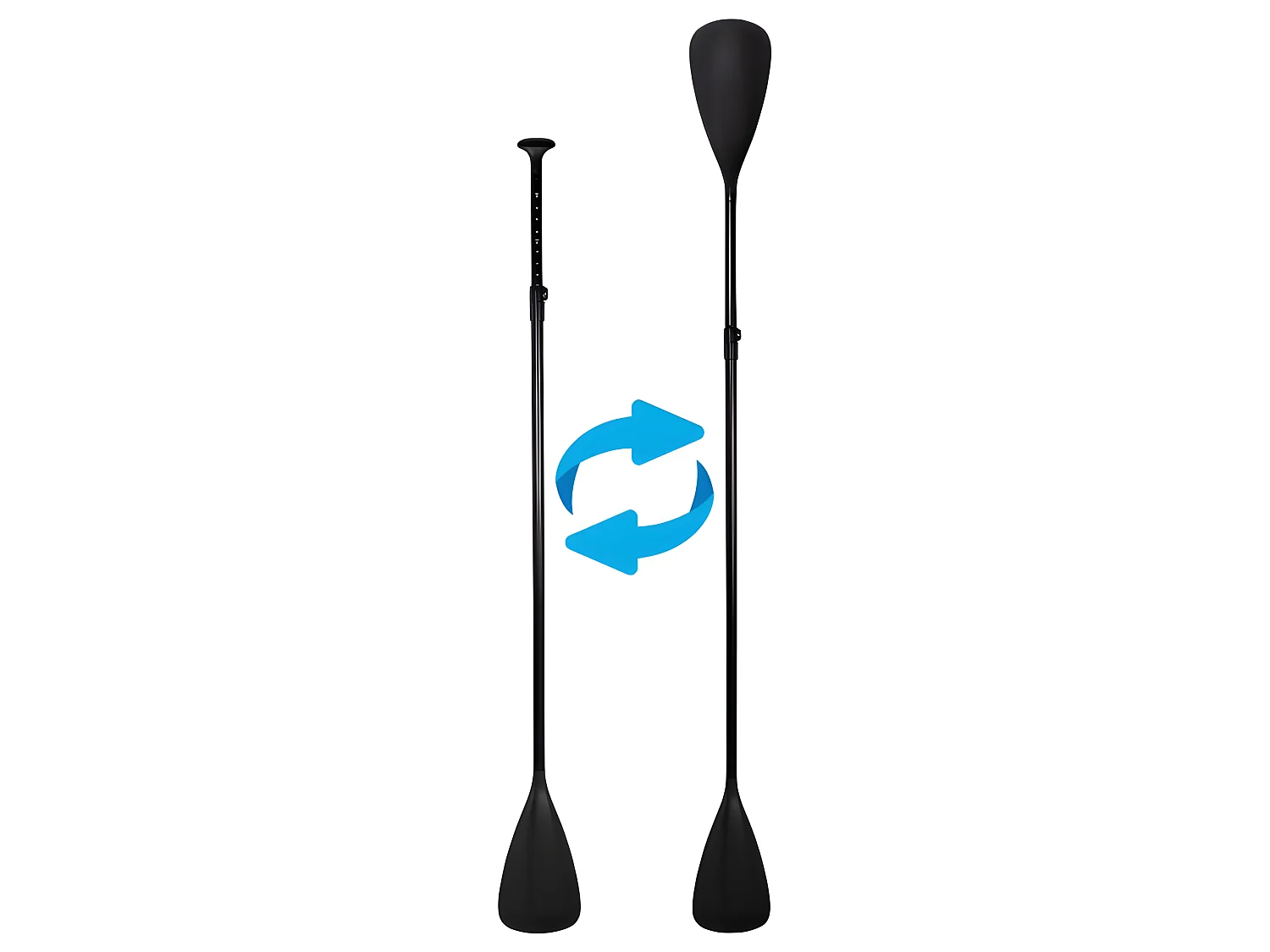 Pack de 6 accessoires pour stand up paddle gonflable - Noir