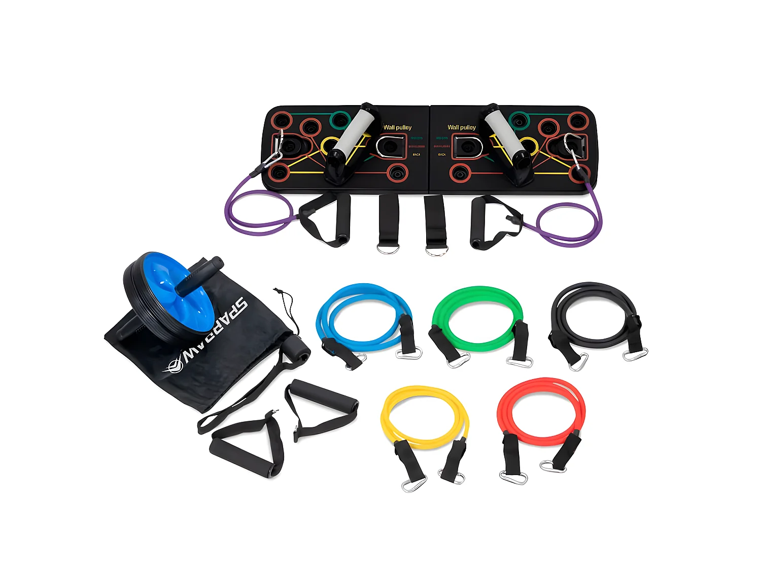 Kit de renforcement musculaire poids du corps SPORTLY