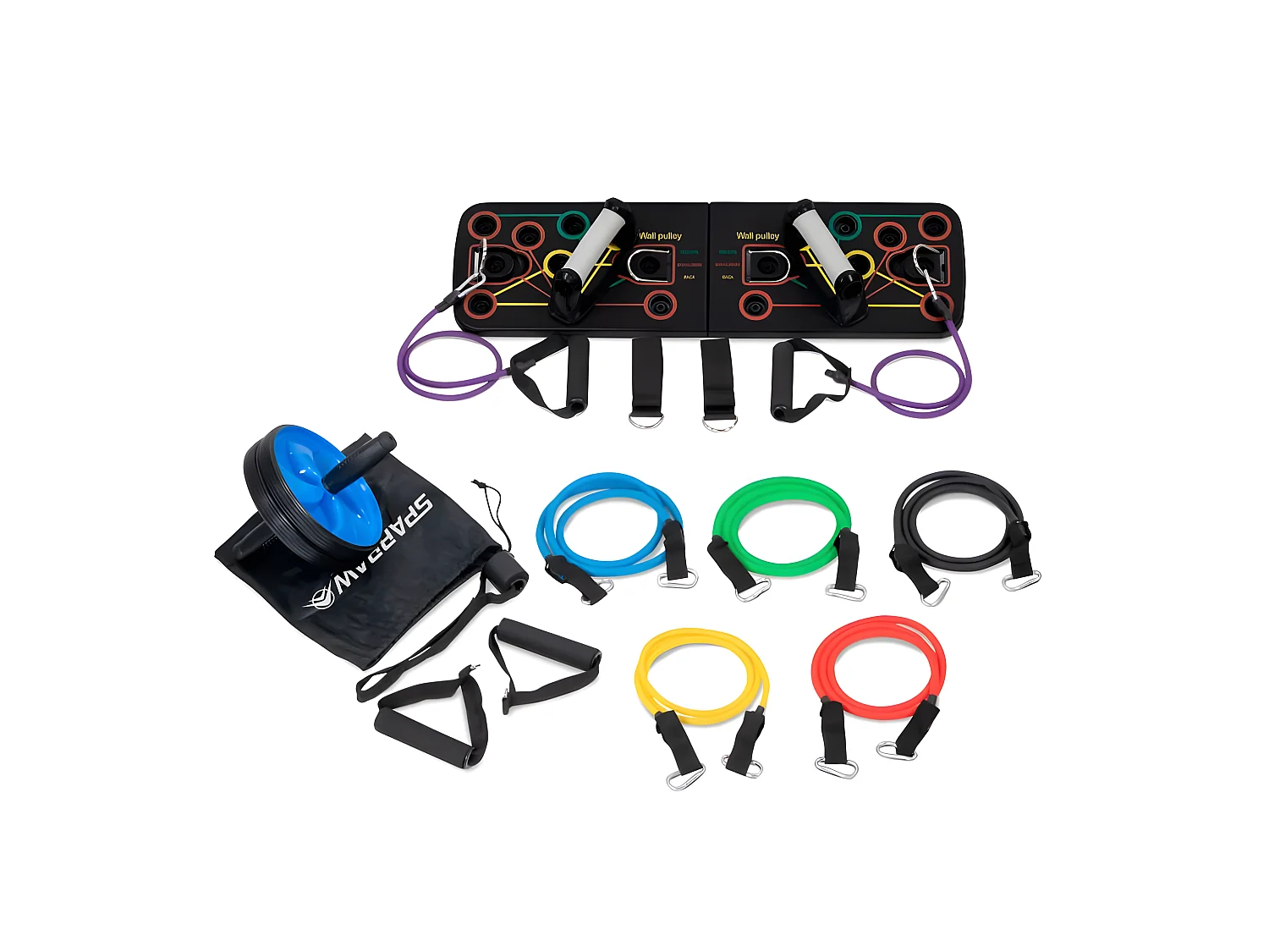 Kit de renforcement musculaire poids du corps SPORTLY