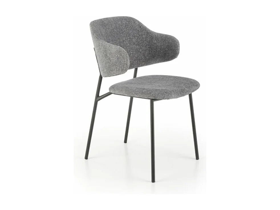 Krzesło tapicerowane K497 szare