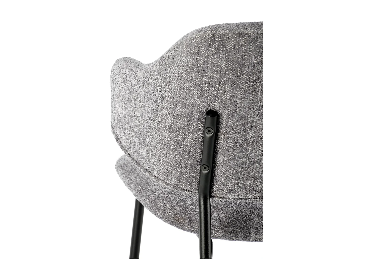 Chaise en acier 52x82 cm