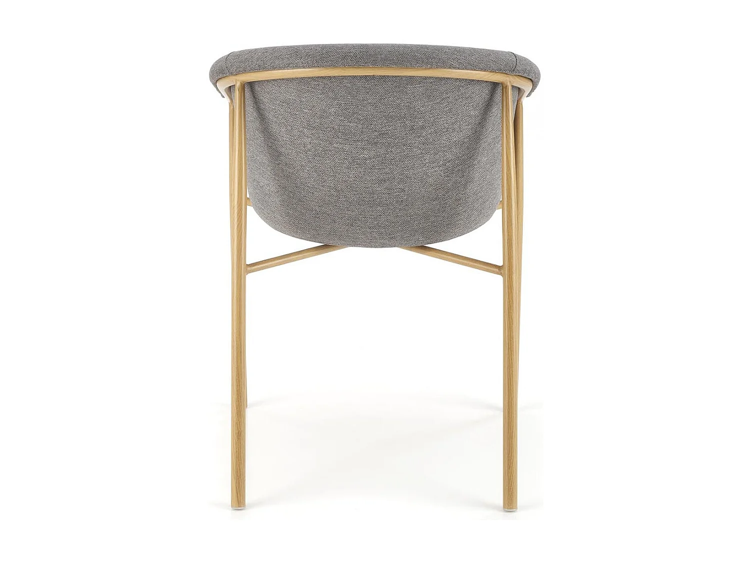 Krzesło tapicerowane K489 szare