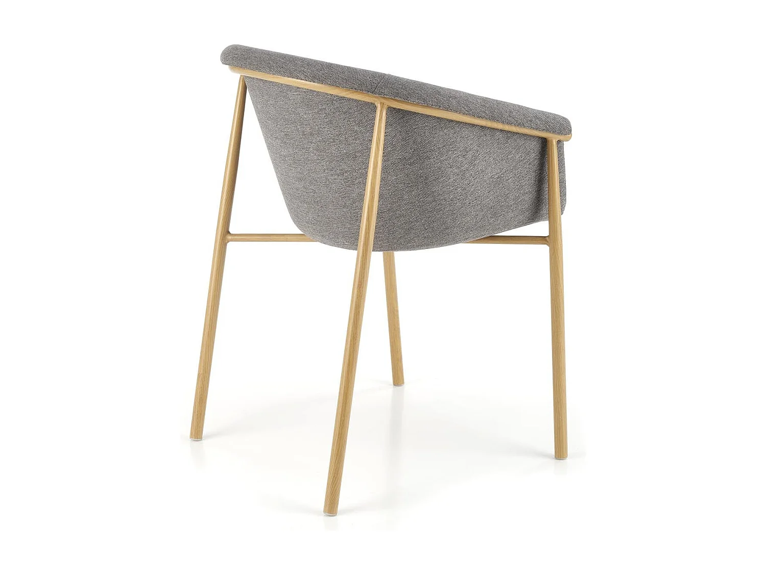 Krzesło tapicerowane K489 szare