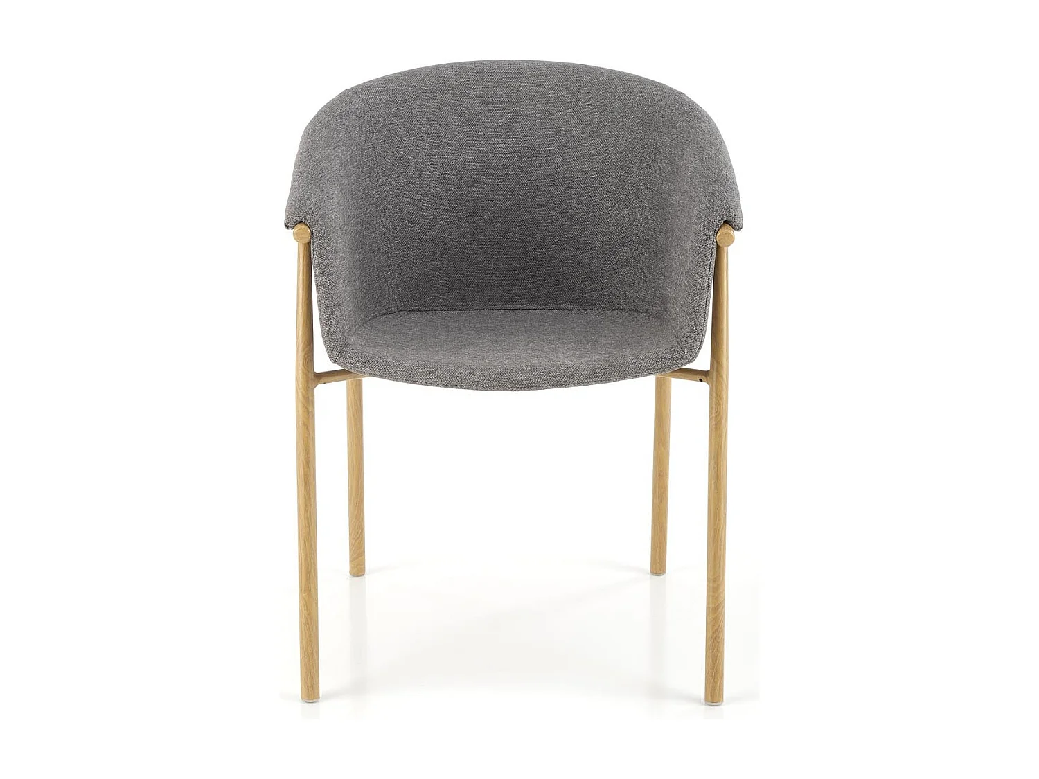 Krzesło tapicerowane K489 szare