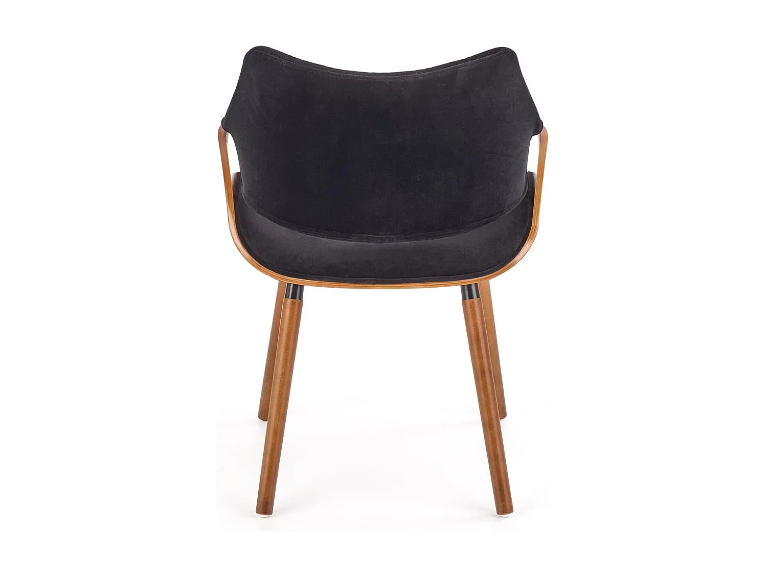 Stuhl aus Holz/Stoff 56 x 77 cm