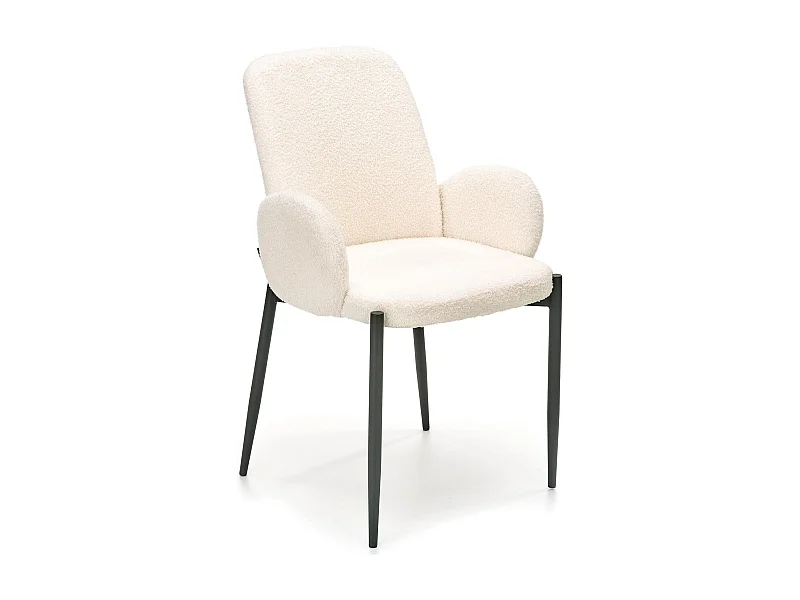 Krzesło tapicerowane K477 kremowe