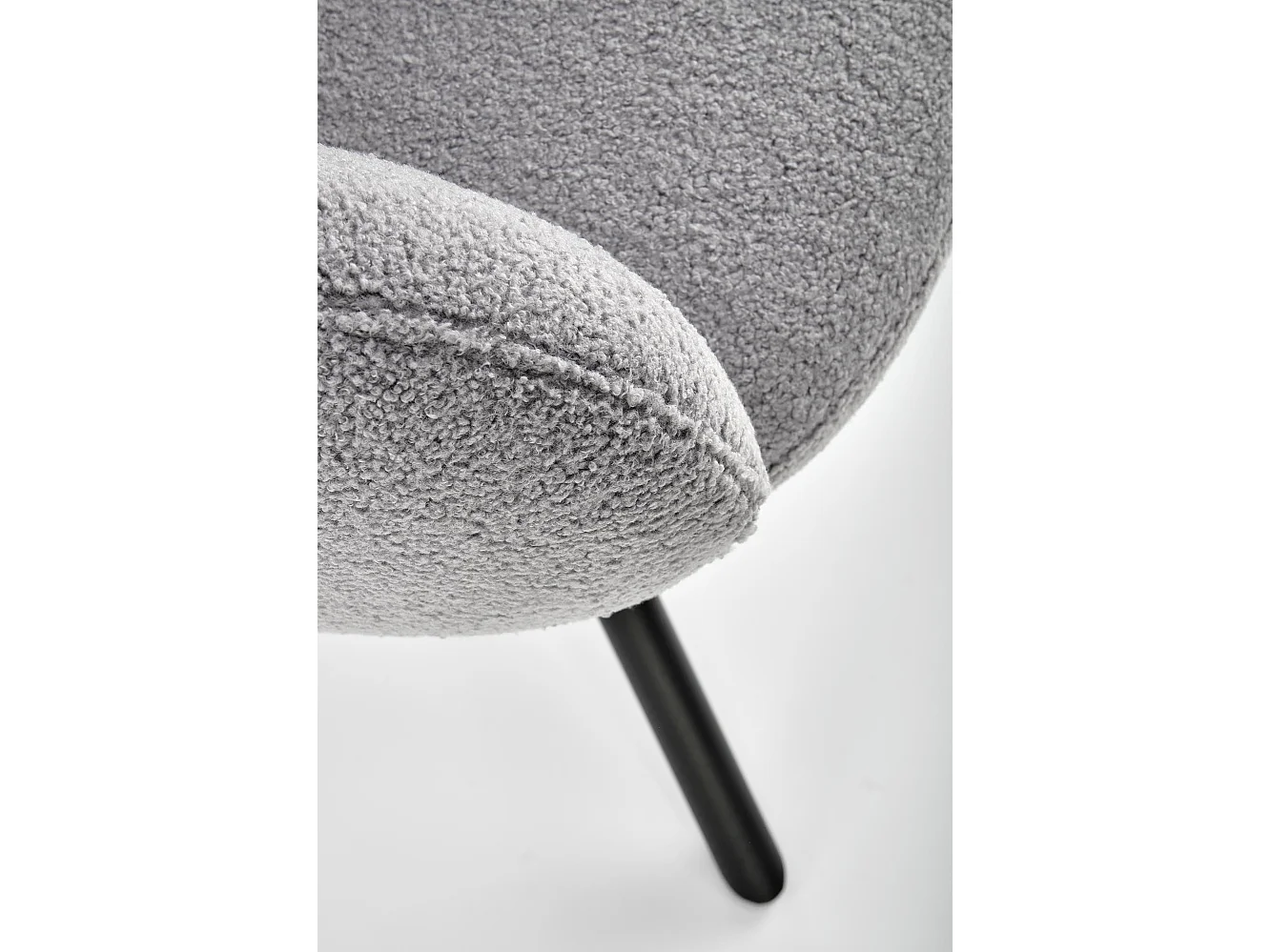 Krzesło tapicerowane K498 szare