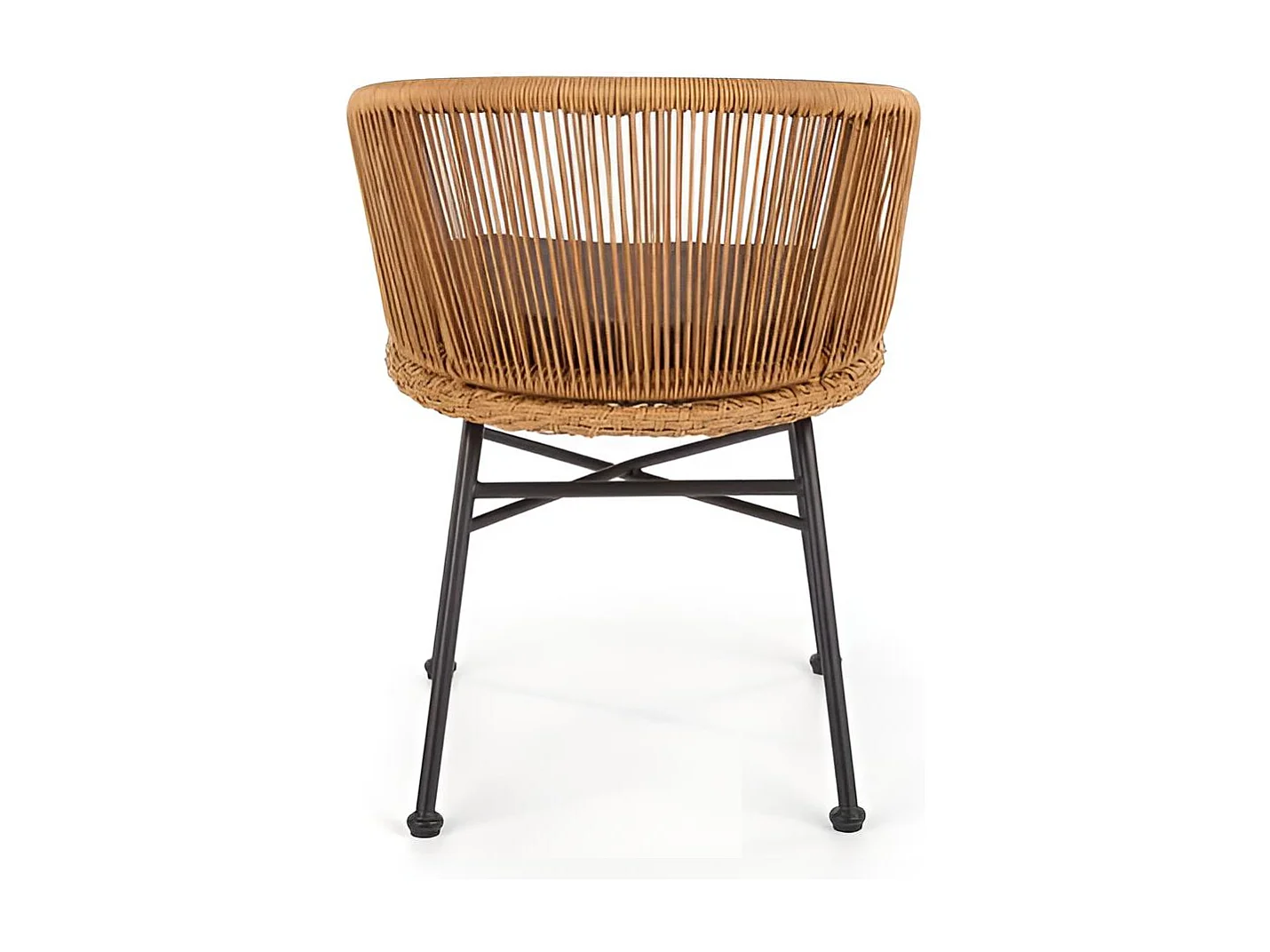 Sedia K400/Rattan/Marrone