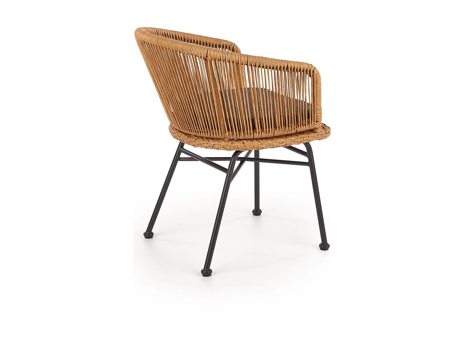 Chaise K400/Rotin/Marron