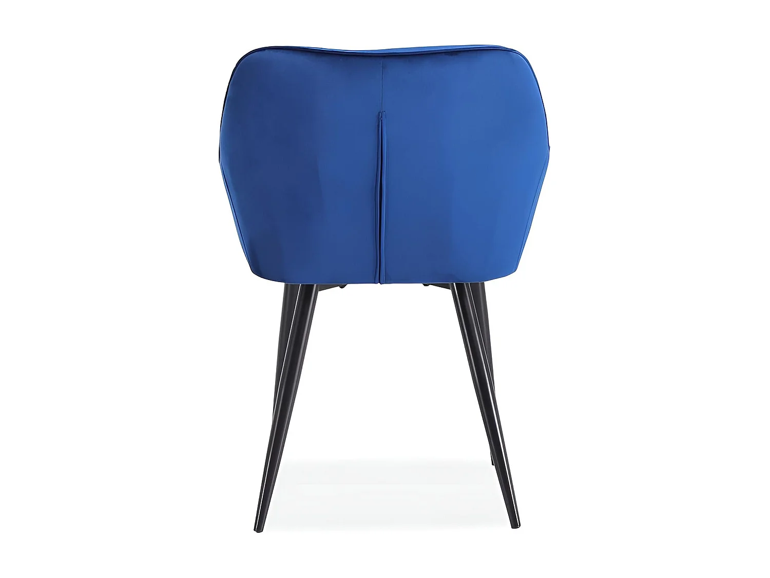 Krzesło tapicerowane K487 VELVET granatowe