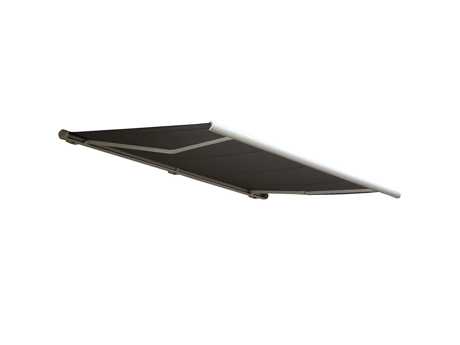 Elektrische Kassettenmarkise H124, Acryl anthrazit