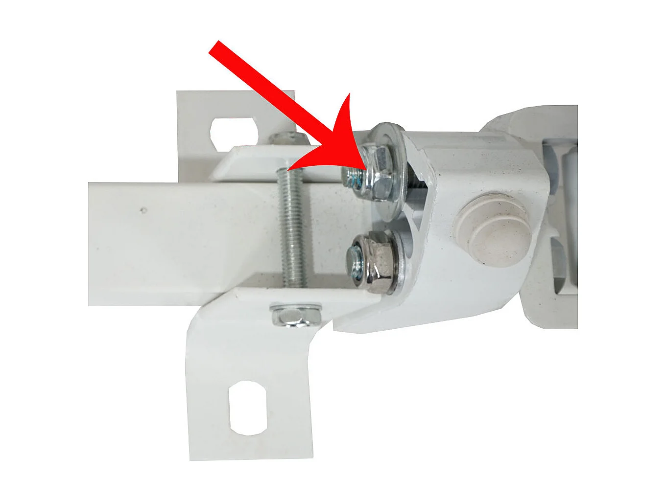 Aluminium luifel MCW-E49,  Polyester crème