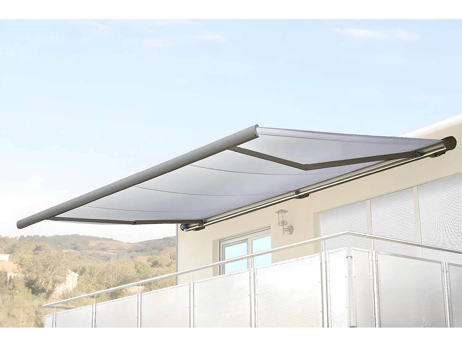 Wymienne poszycie do markizy H124,  Akryl kremowy