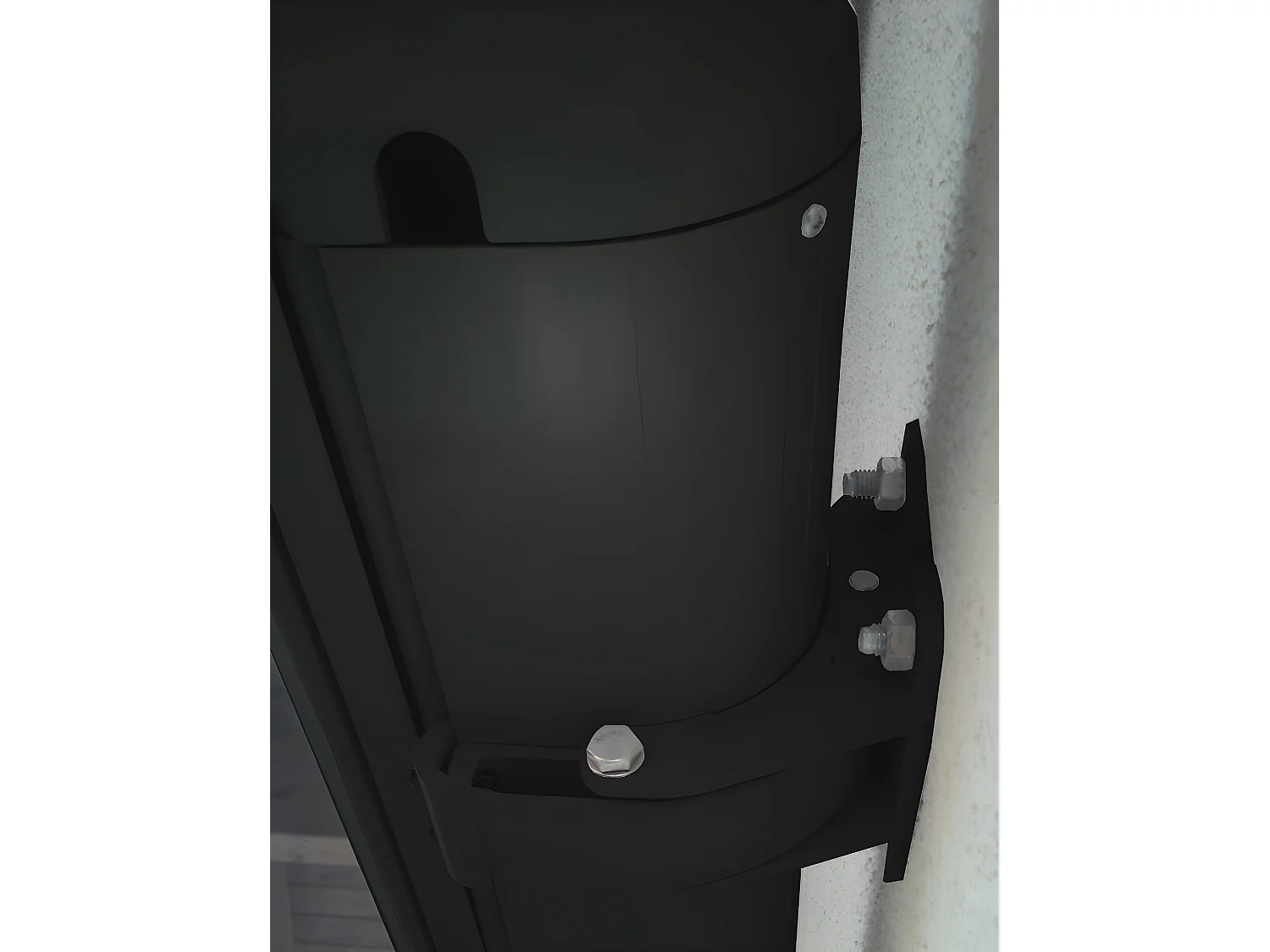 Elektrische Kassettenmarkise MCW-H27, Polyester Sand, Rahmen anthrazit