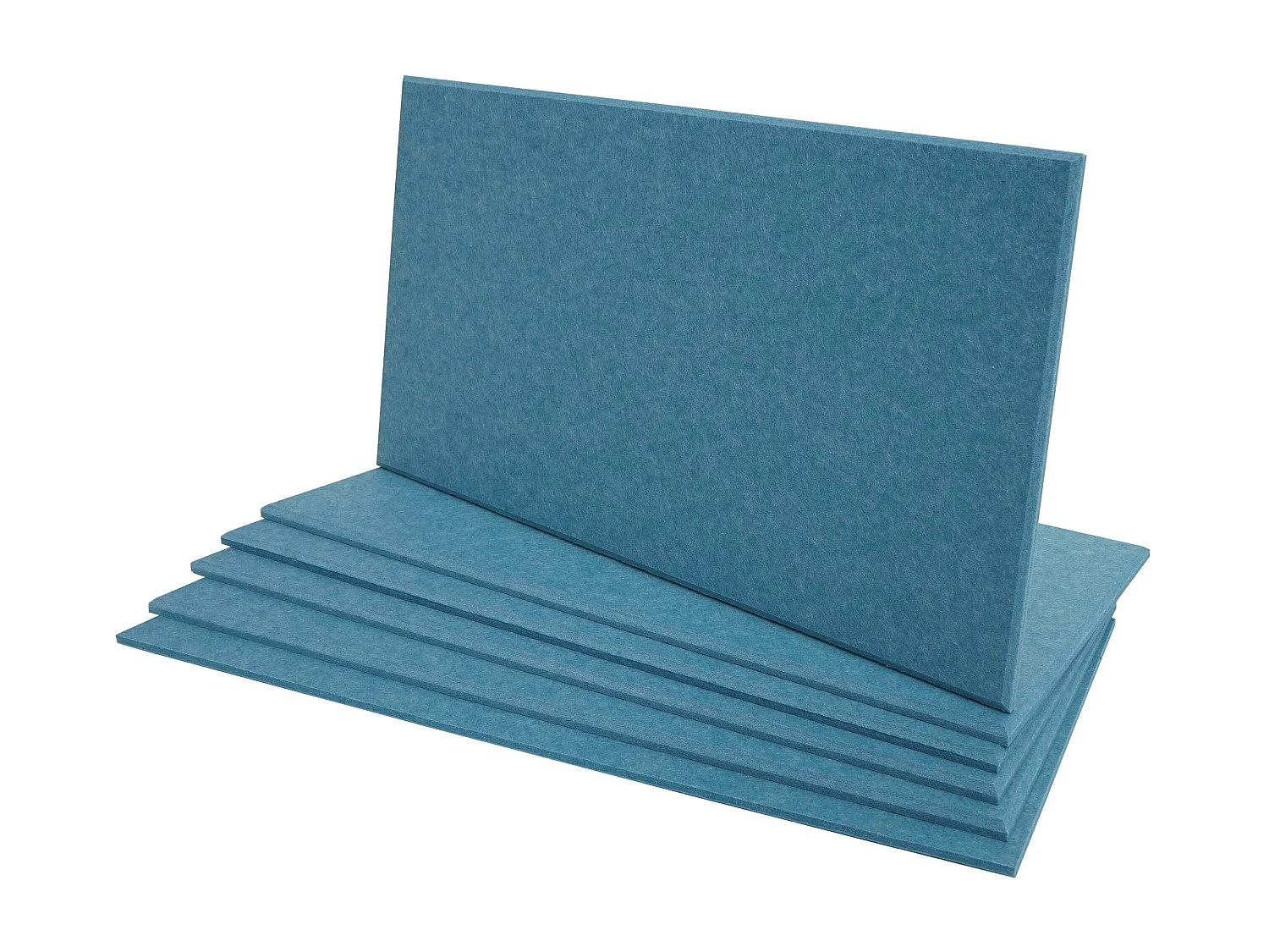 Akoestisch wandpaneel MCW-L52 (set van 6),  blauw