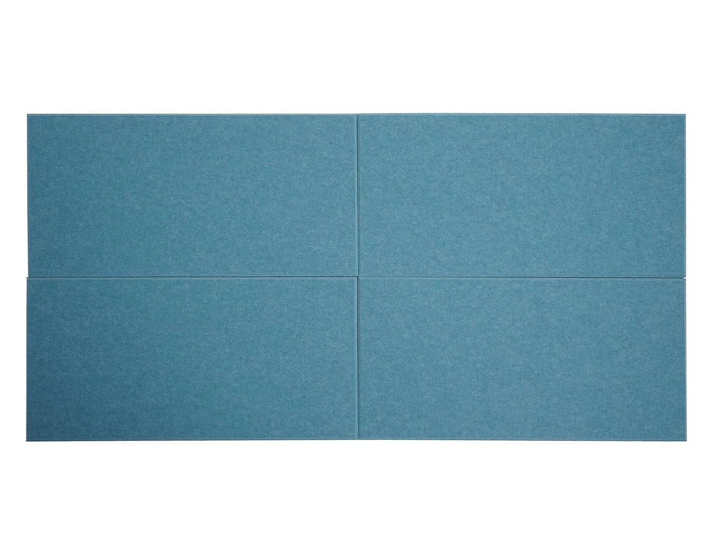 Panneau mural acoustique MCW-L52 (set de 6),  bleu