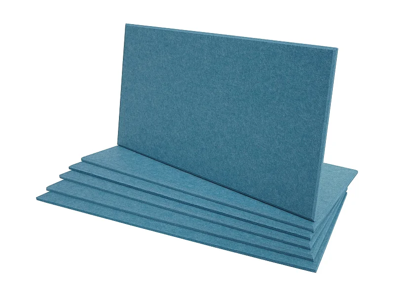 Akustikwandpaneel MCW-L52 (6er-Set), Blau
