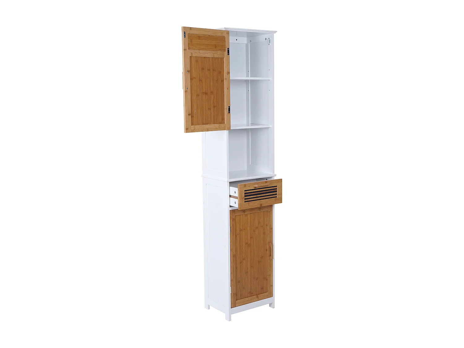 Armoire haute MCW-A85 Bambou