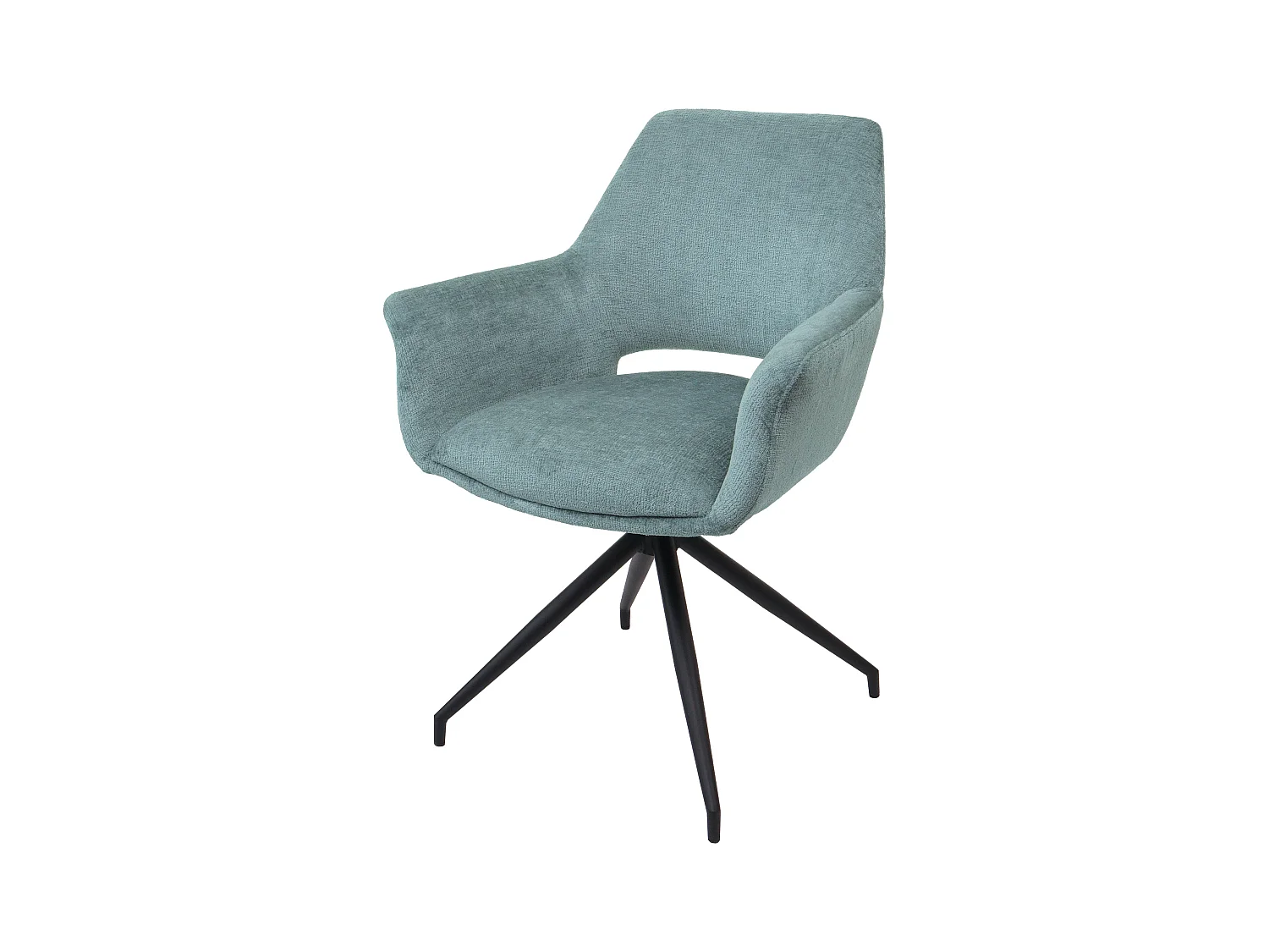 Chaise de salle à manger MCW-M53,  gris-bleu