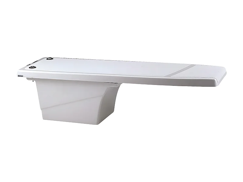 Plongeoir flexible "Dynamic 1200" - 120 x 40 x 31.3 cm - Blanc
