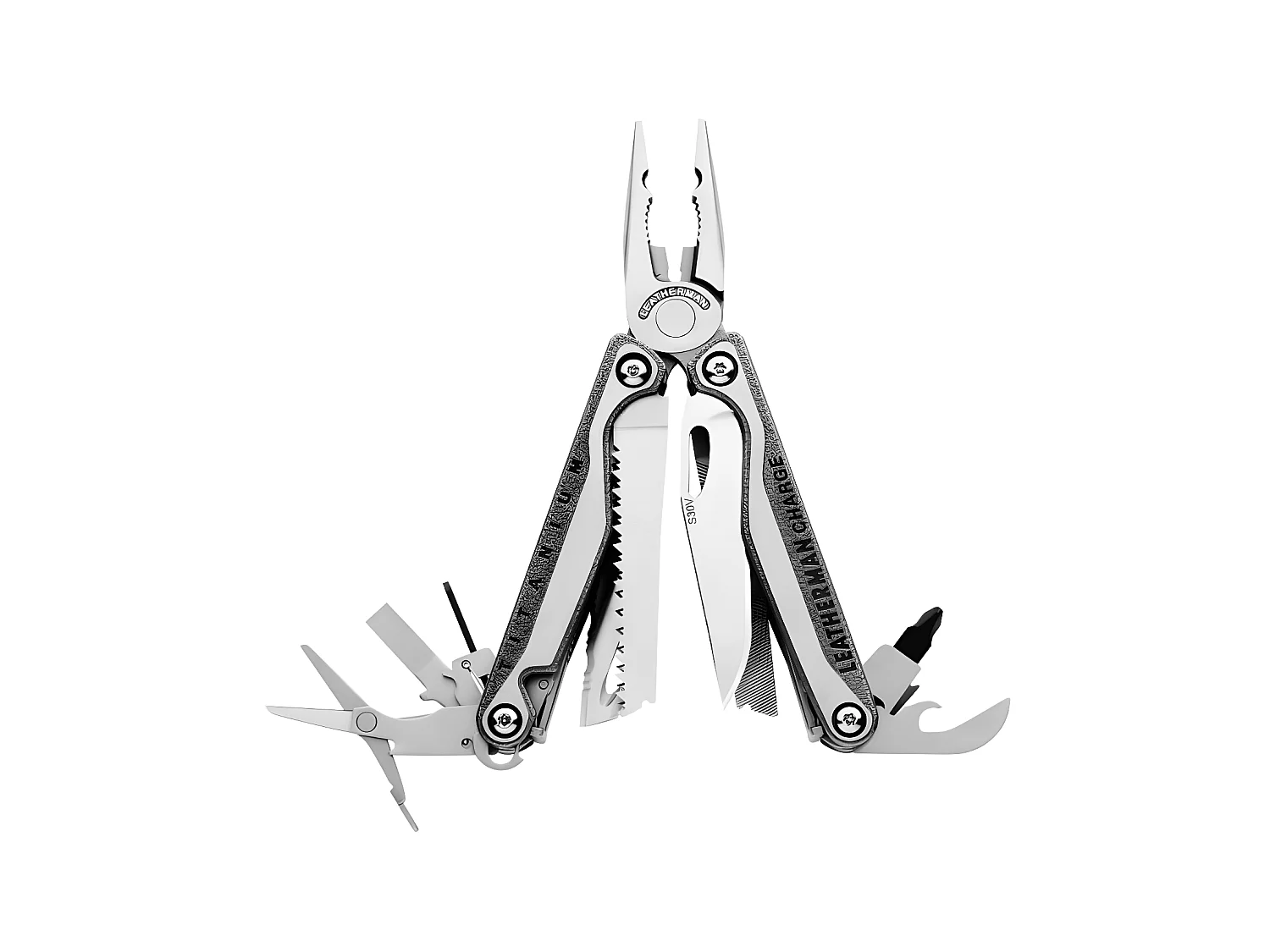 Multifunctioneel Gereedschap Leatherman Charge+ TTI in Leer met Etui van Titanium