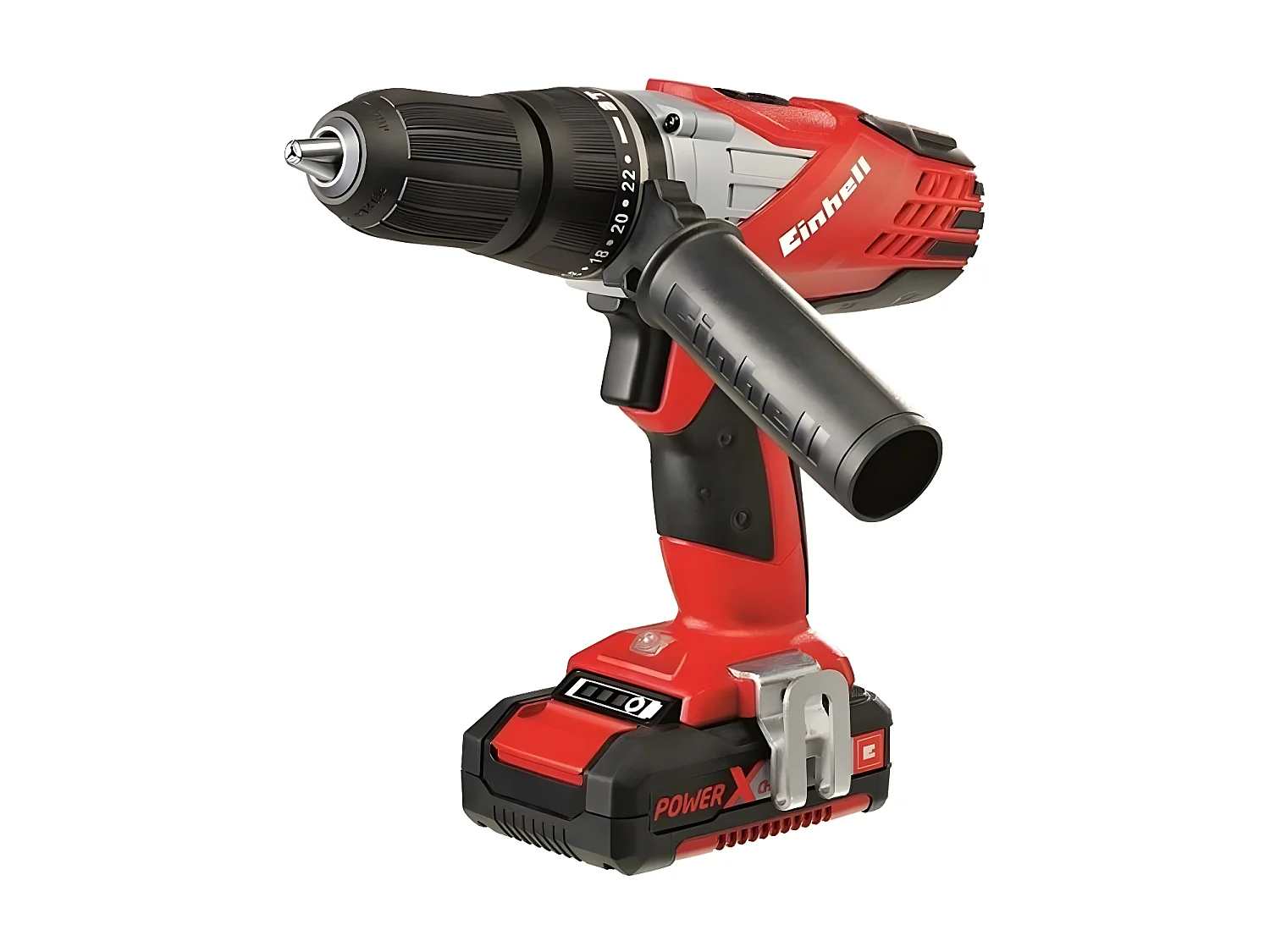 Berbequim de percussão sem fio Einhell TE-CD 18-2 Li-i 18V 1500mAh de lítio