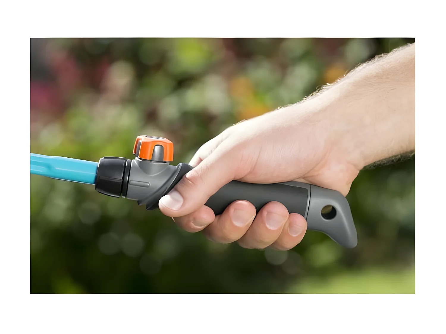 Balai a fleurs 12cm Combisystem - Acier robuste – 7 dents – Ratissage petites plantes et fleurs – Garantie 25 ans