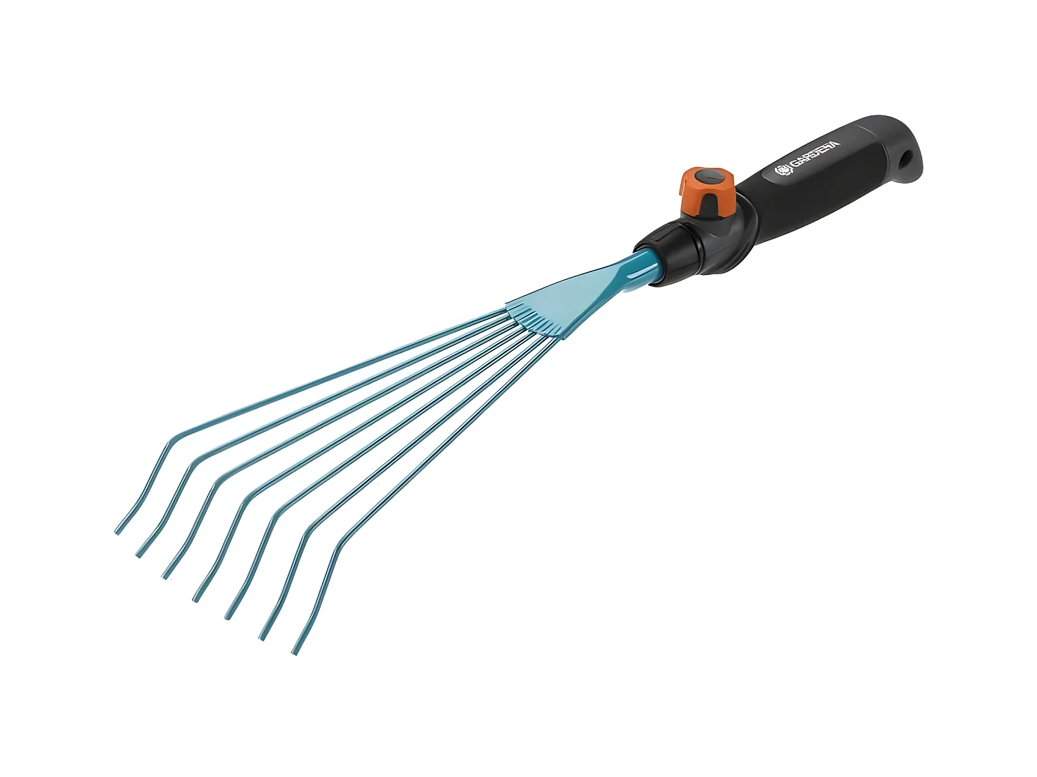 Balai a fleurs 12cm Combisystem - Acier robuste – 7 dents – Ratissage petites plantes et fleurs – Garantie 25 ans