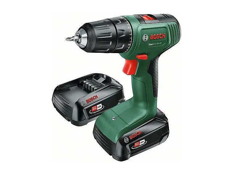 Bosch EasyDrill 18V-40 1630 Giri/min Senza chiave 1,3 kg Nero, Verde