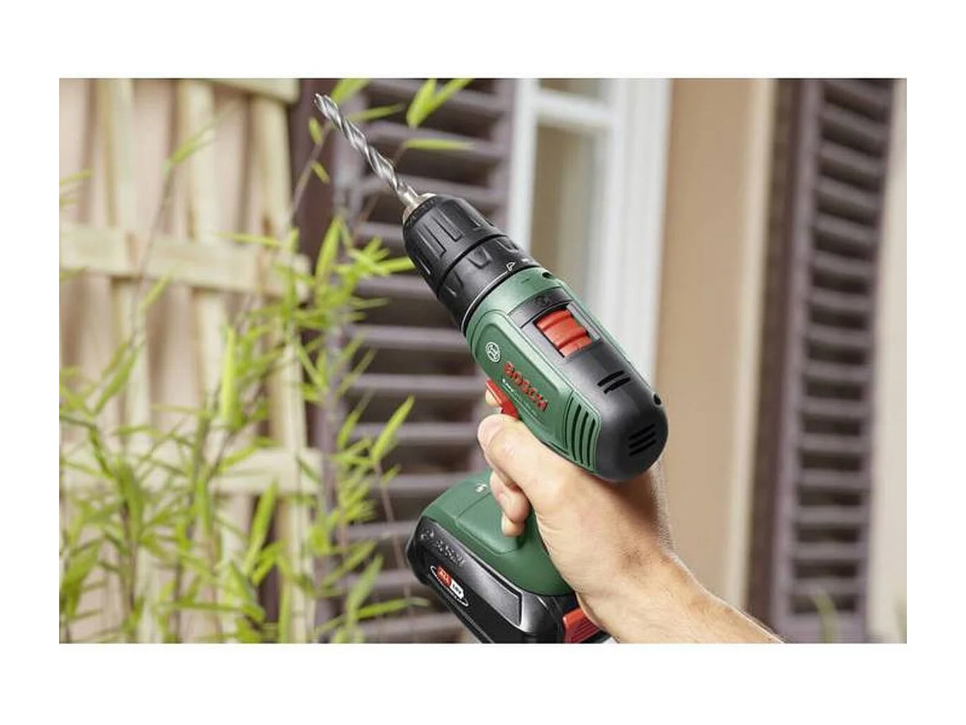 Bosch EasyDrill 18V-40 1630 Giri/min Senza chiave 1,3 kg Nero, Verde