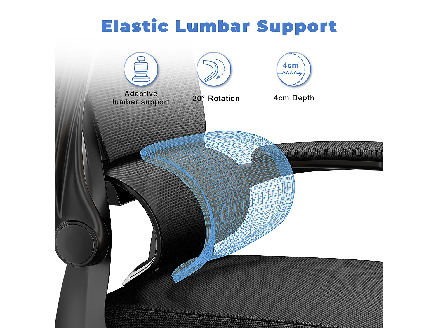 Sedia girevole per computer con funzione di dondolo Sedia manageriale esecutiva per l'ufficio di casa