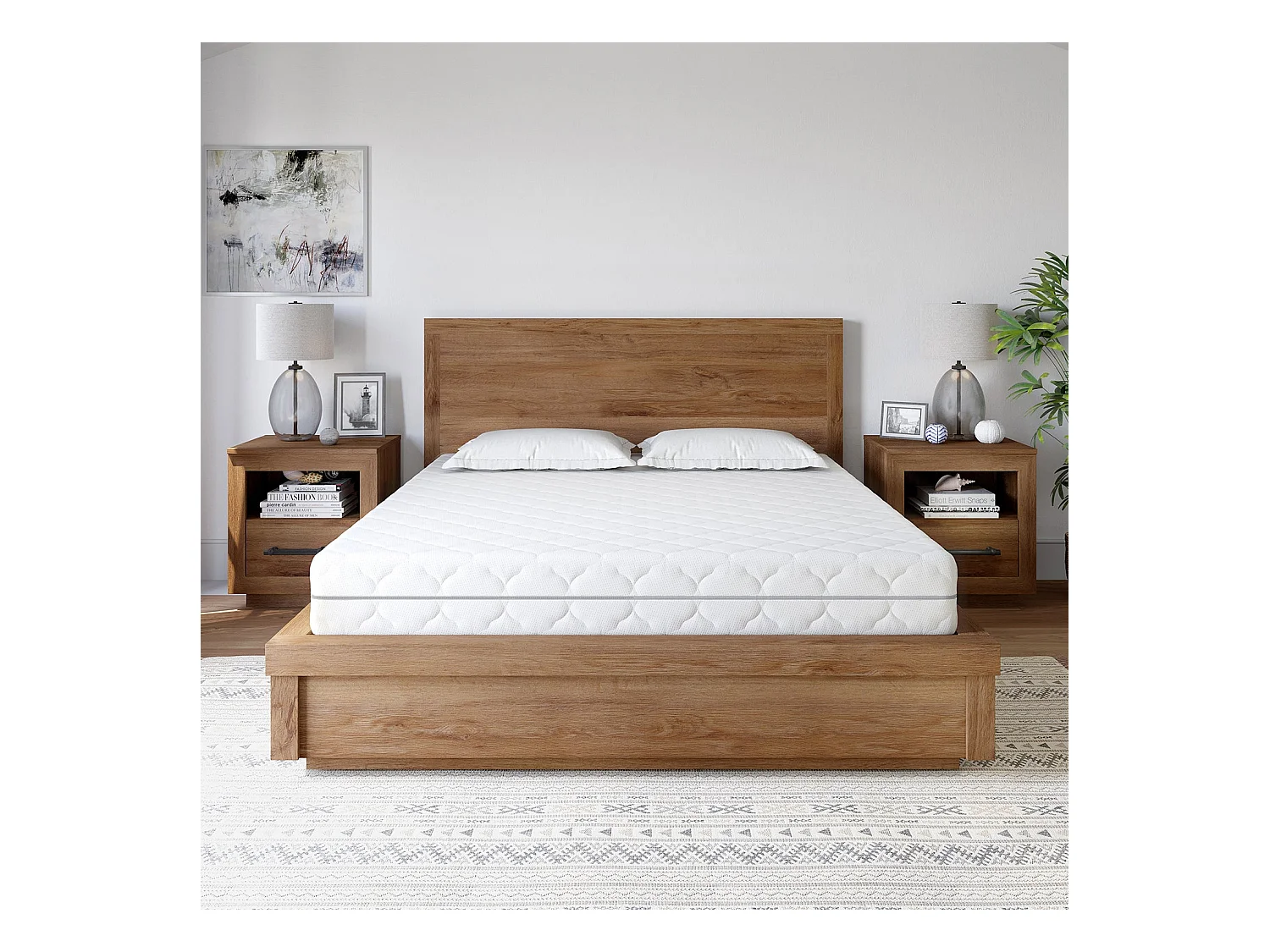 Matras met Pocketvering 90x200 cm, Stevigheid H3 van Mister Sandman