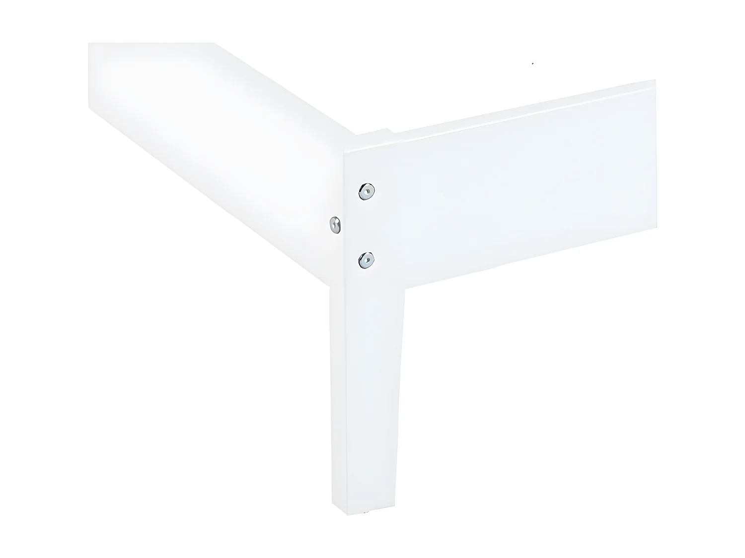 Lit PARKER 140x190 / Blanc