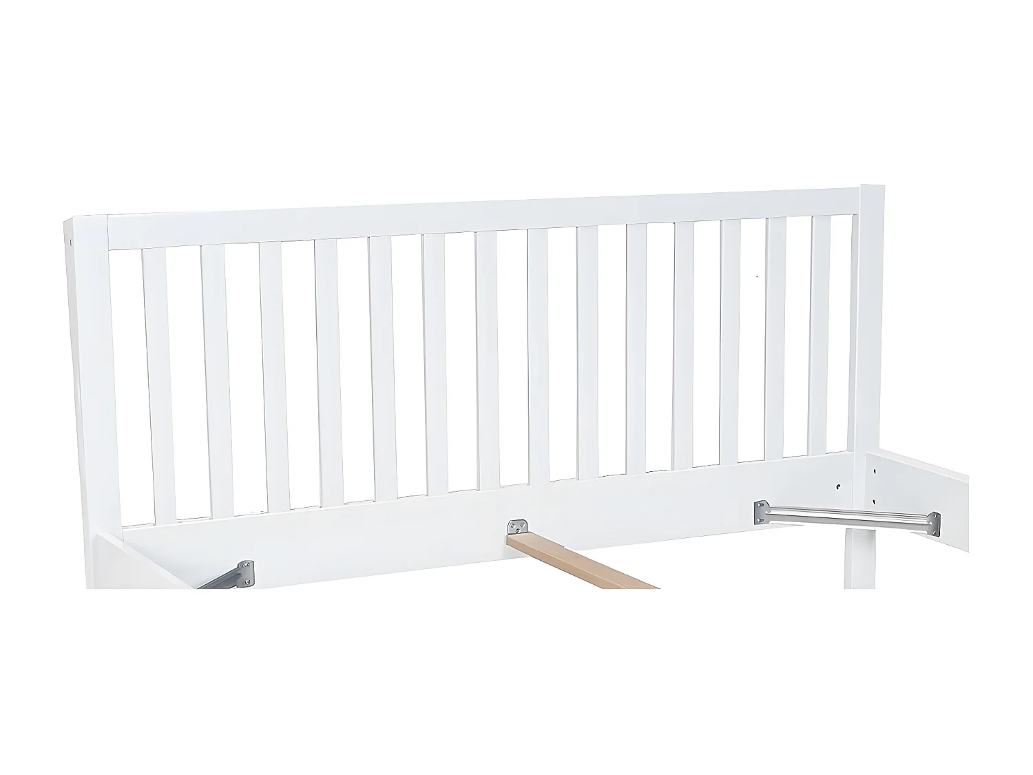 Lit PARKER 140x190 / Blanc