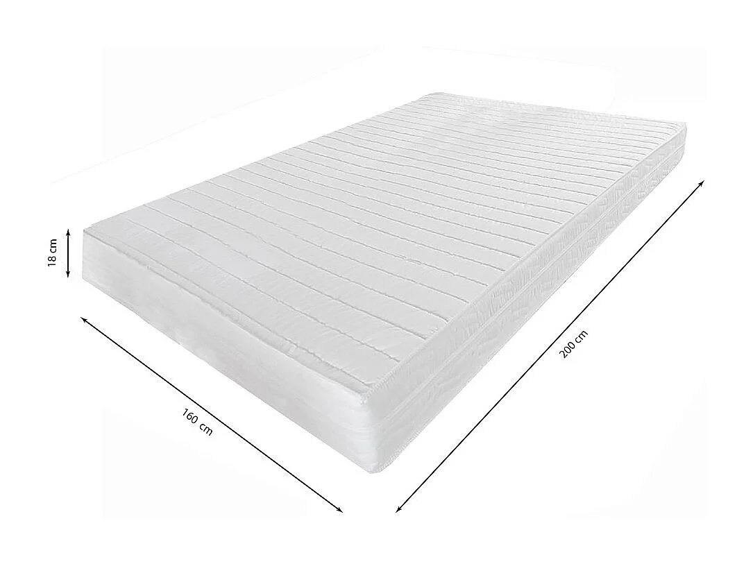 Matelas BEDPUR 2 160x200 - mémoire de forme