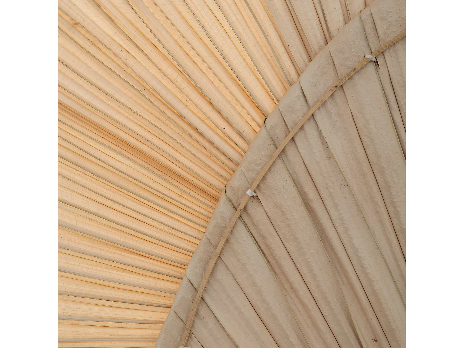 Déco murale en Bambou et Palmier 70 x 70 cm