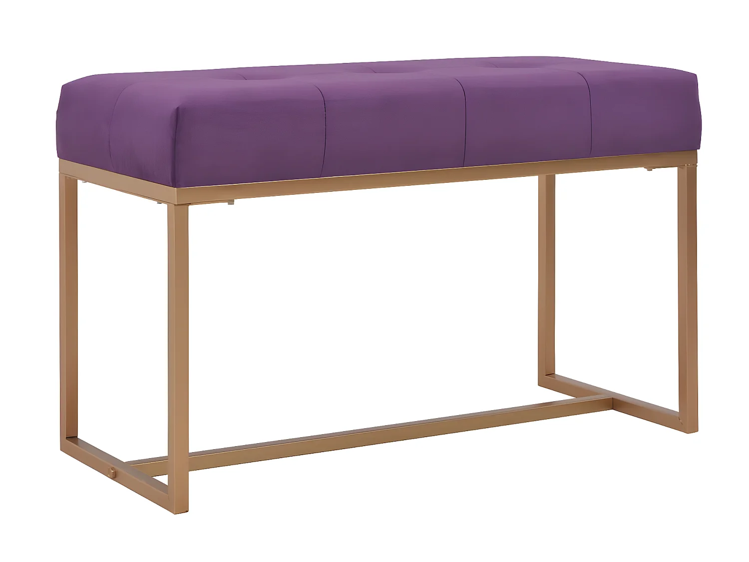 Banco banco 80 x 36 x 45 cm terciopelo morado 02_0010833