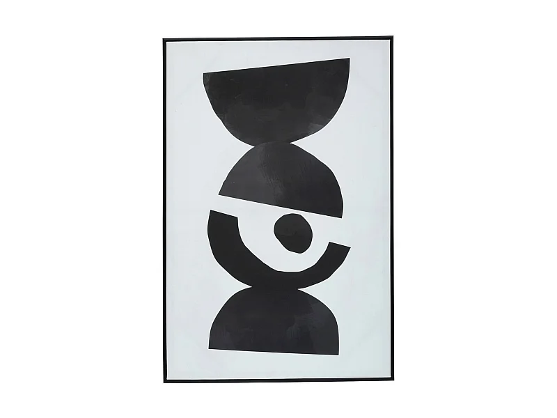 Tableau Toile murale imprimée et encadrée Figure abstraite 60 x 90 cm