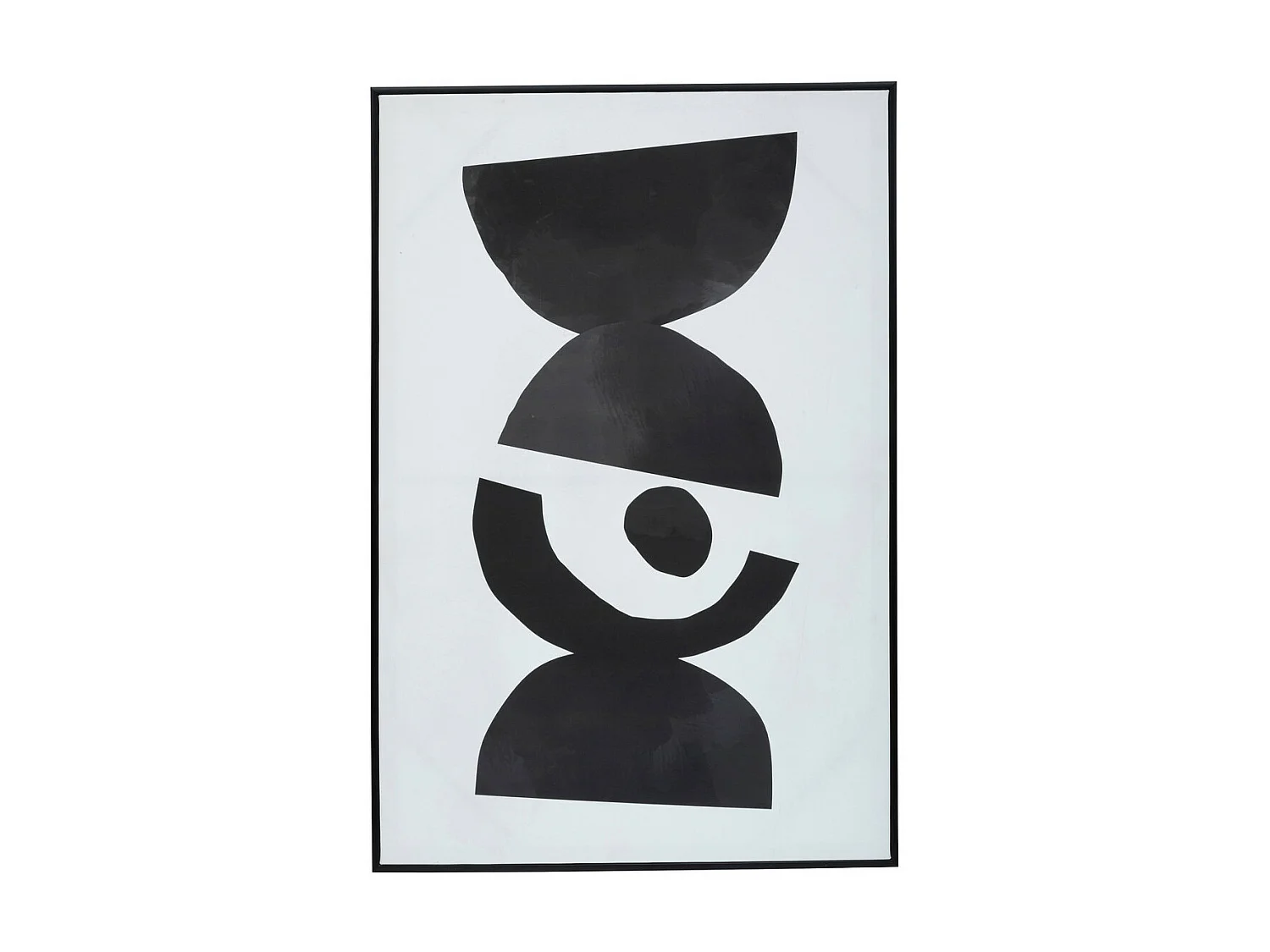 Tableau Toile murale imprimée et encadrée Figure abstraite 60 x 90 cm