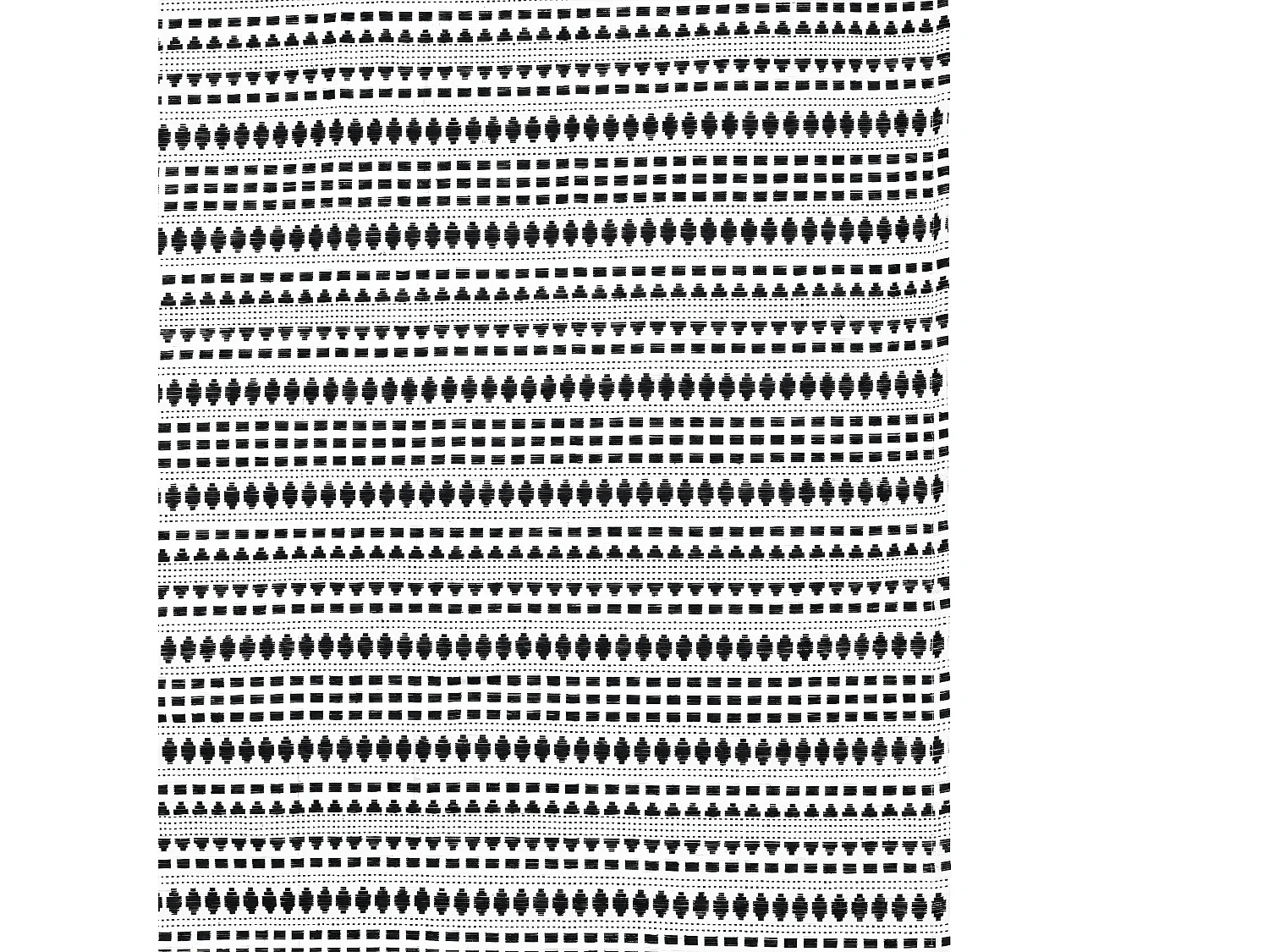 Rideau à œillets Jacquard Bleu Egéen 130 x 260 cm